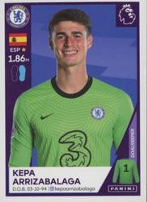2020 Panini Premier League Stickers #140 Base