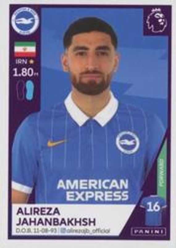 2020 Panini Premier League Stickers #102 Base