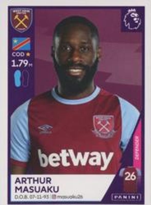 2020 Panini Premier League Stickers #596 Base