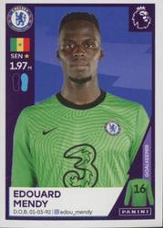 2020 Panini Premier League Stickers #141 Base