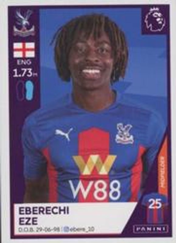 2020 Panini Premier League Stickers #186 Base