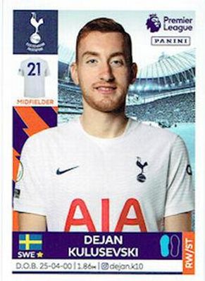 2022 Panini Premier League Stickers #U37 Update Set