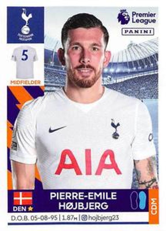 2022 Panini Premier League Stickers #534 Base