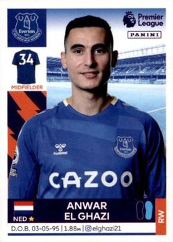 2022 Panini Premier League Stickers #U14 Update Set