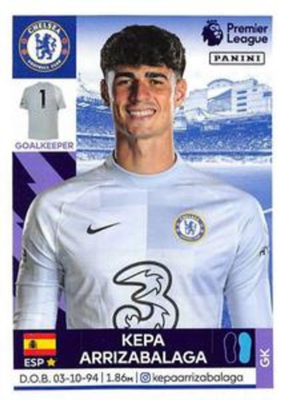 2022 Panini Premier League Stickers #169 Base