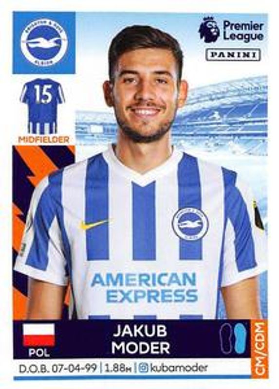 2022 Panini Premier League Stickers #126 Base