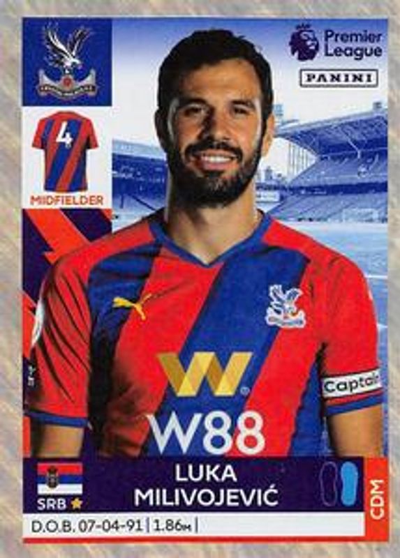 2022 Panini Premier League Stickers #206 Base