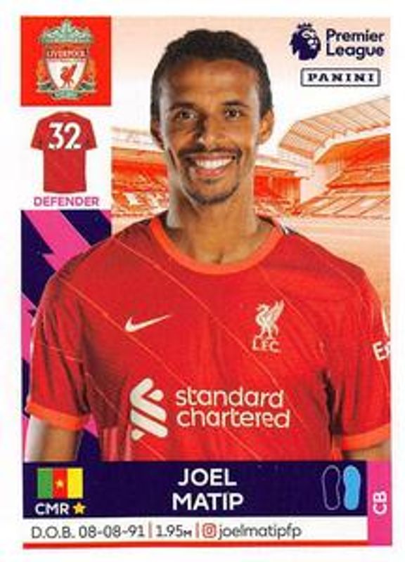 2022 Panini Premier League Stickers #355 Base