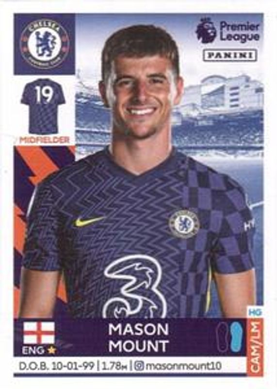 2022 Panini Premier League Stickers #185 Base