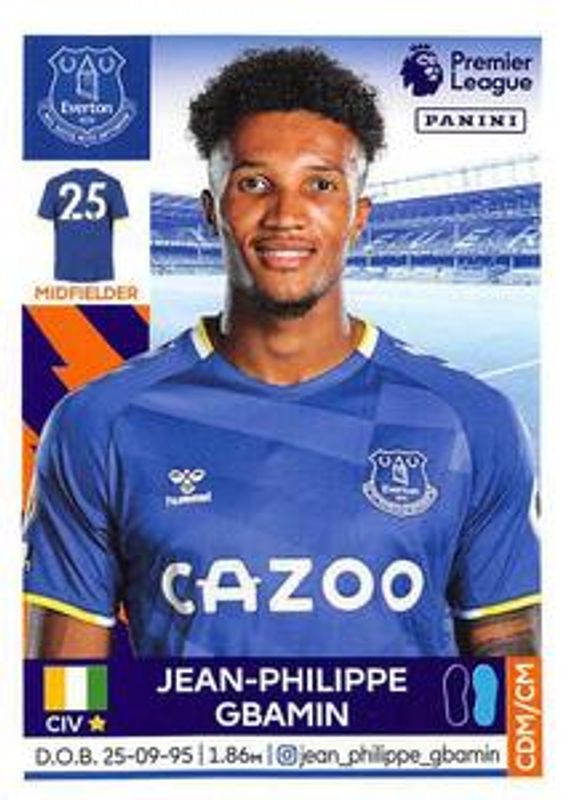 2022 Panini Premier League Stickers #241 Base