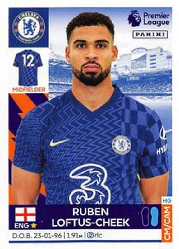 2022 Panini Premier League Stickers #183 Base