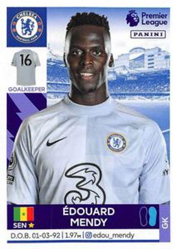 2022 Panini Premier League Stickers #170 Base