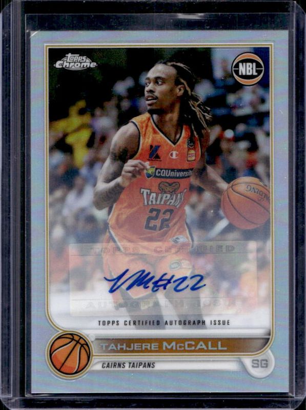 2022 Topps Chrome NBL National Basketball League #28 Autographs - Refractor
