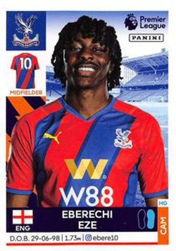 2022 Panini Premier League Stickers #210 Base