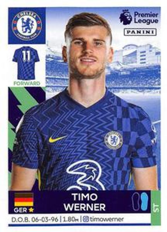 2022 Panini Premier League Stickers #190 Base