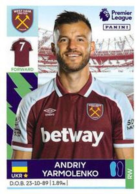 2022 Panini Premier League Stickers #599 Base