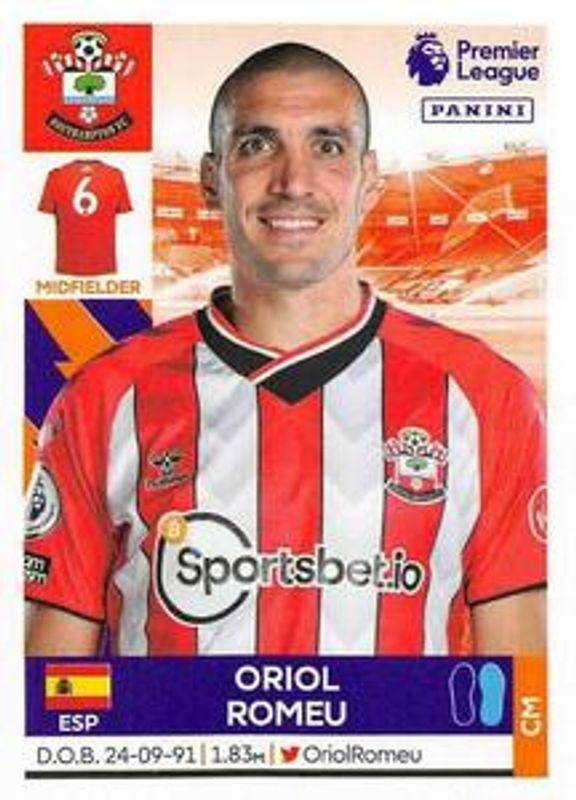 2022 Panini Premier League Stickers #502 Base