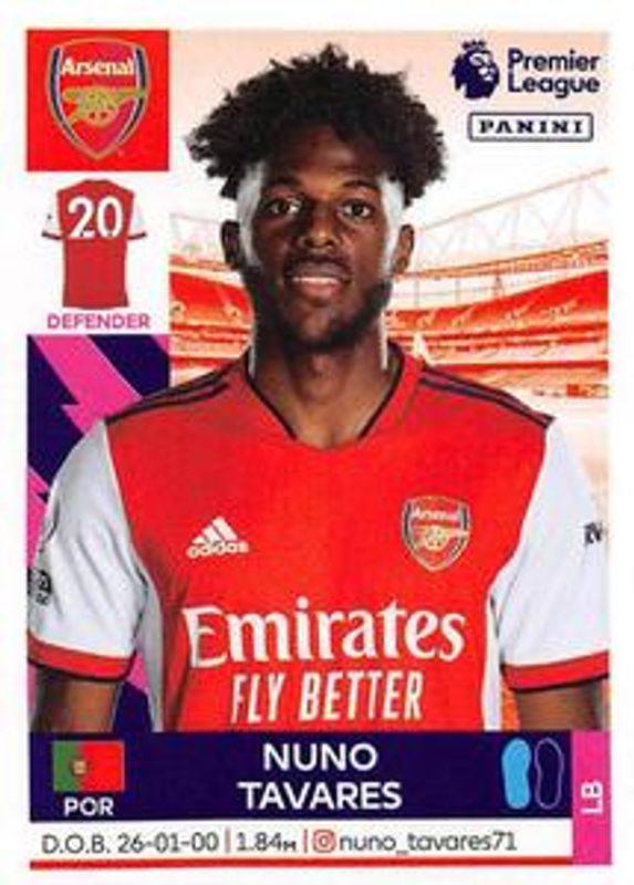 2022 Panini Premier League Stickers #32 Base