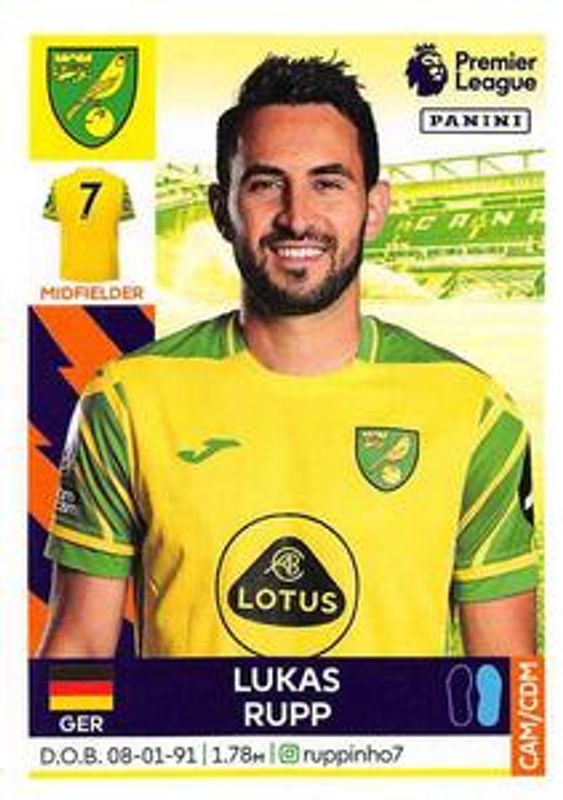2022 Panini Premier League Stickers #474 Base