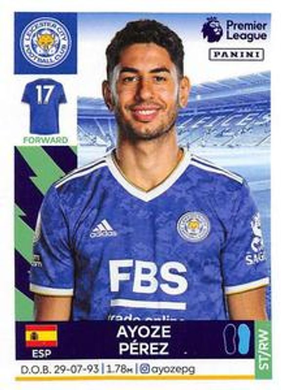 2022 Panini Premier League Stickers #305 Base