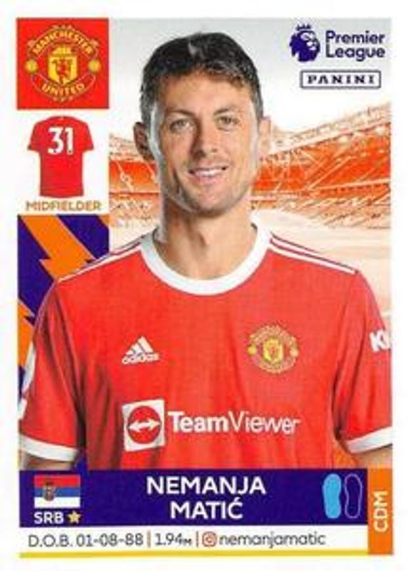 2022 Panini Premier League Stickers #420 Base