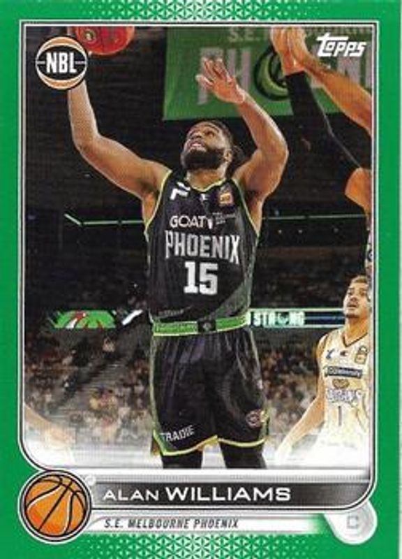 2022 Topps NBL National Basketball League #79 Green /99