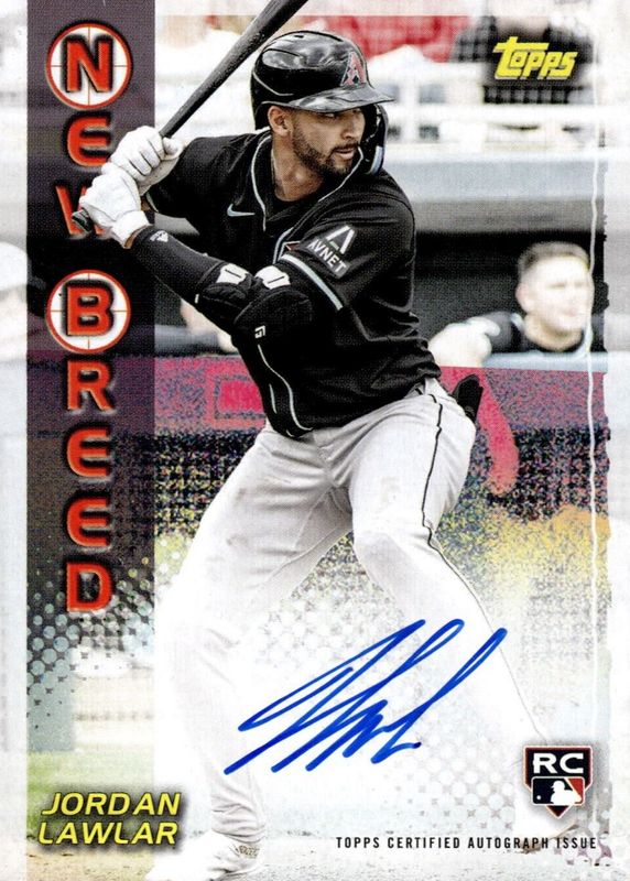 Jordan Lawlar 2024 Topps Archives #99NBA-JL 1999 New Breed Autographs Rookie RAW
