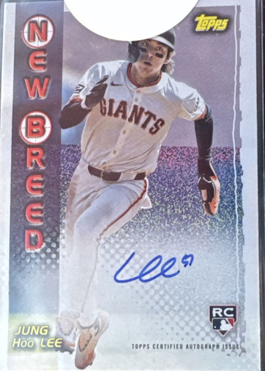 Topps - topps Jung-Hoo Lee（イジョンフ）サイン入り シリアル20/25 topps Jung HooLee（イジョンフ）サインカード シリアル20/25