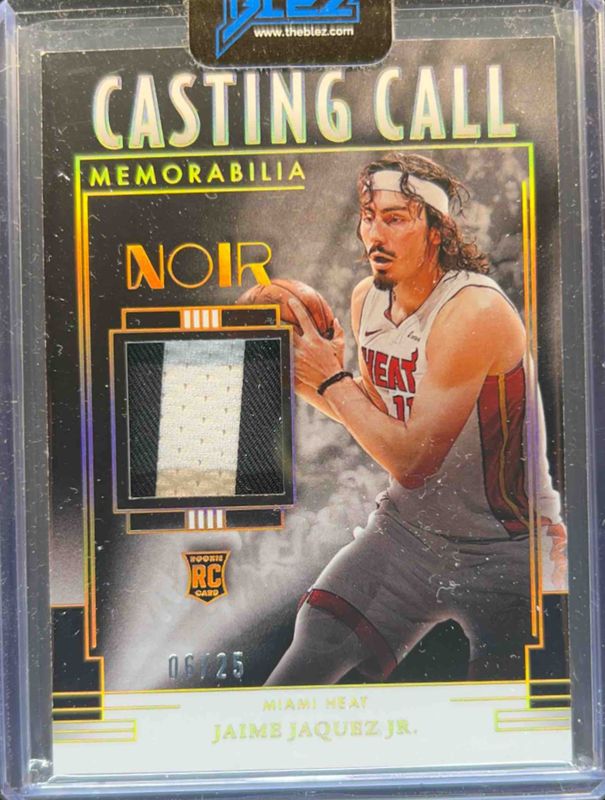 2023 Noir #CCM-JJJ Casting Call Memorabilia Prime - Holo /25
