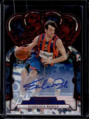 2023 Crown Royale EuroLeague #59 Autographs - Crystal Red /99