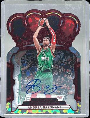 2023 Crown Royale EuroLeague #87 Autographs - Crystal Red /99