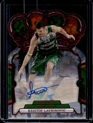 2023 Crown Royale EuroLeague #58 Autographs - Crystal Red /99