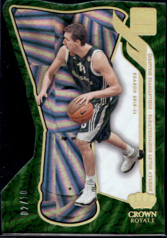 2023 Crown Royale EuroLeague #3 Hand Crafted - Gold /10