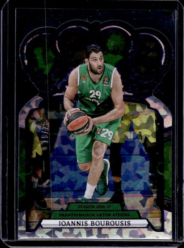 2023 Crown Royale EuroLeague #100 Purple Crystal /25