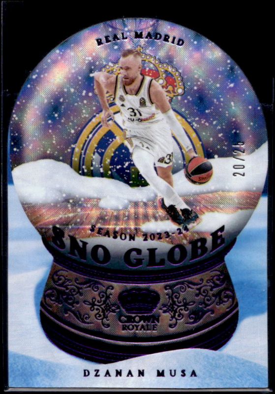 2023 Crown Royale EuroLeague #21 Sno Globe - Purple /25