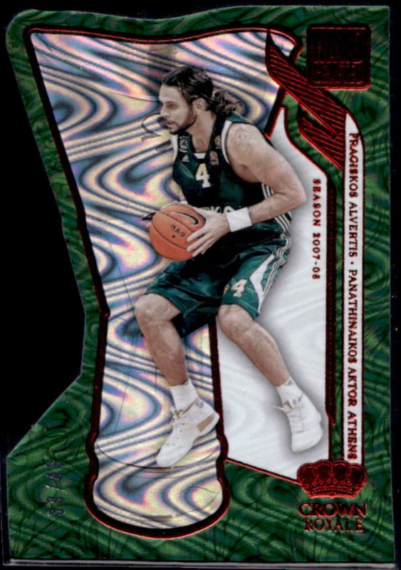 2023 Crown Royale EuroLeague #6 Hand Crafted - Red /49