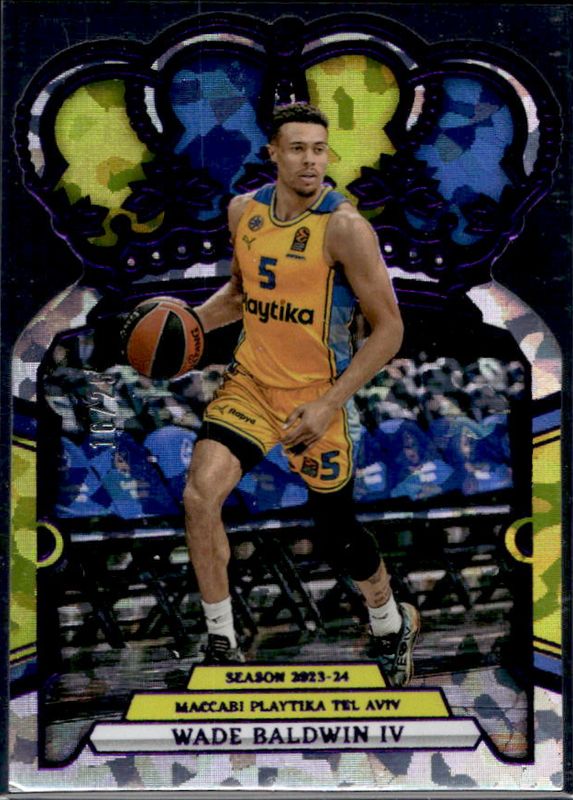2023 Crown Royale EuroLeague #20 Purple Crystal /25