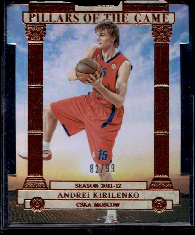 2023 Crown Royale EuroLeague #8 Pillars of the Game /99