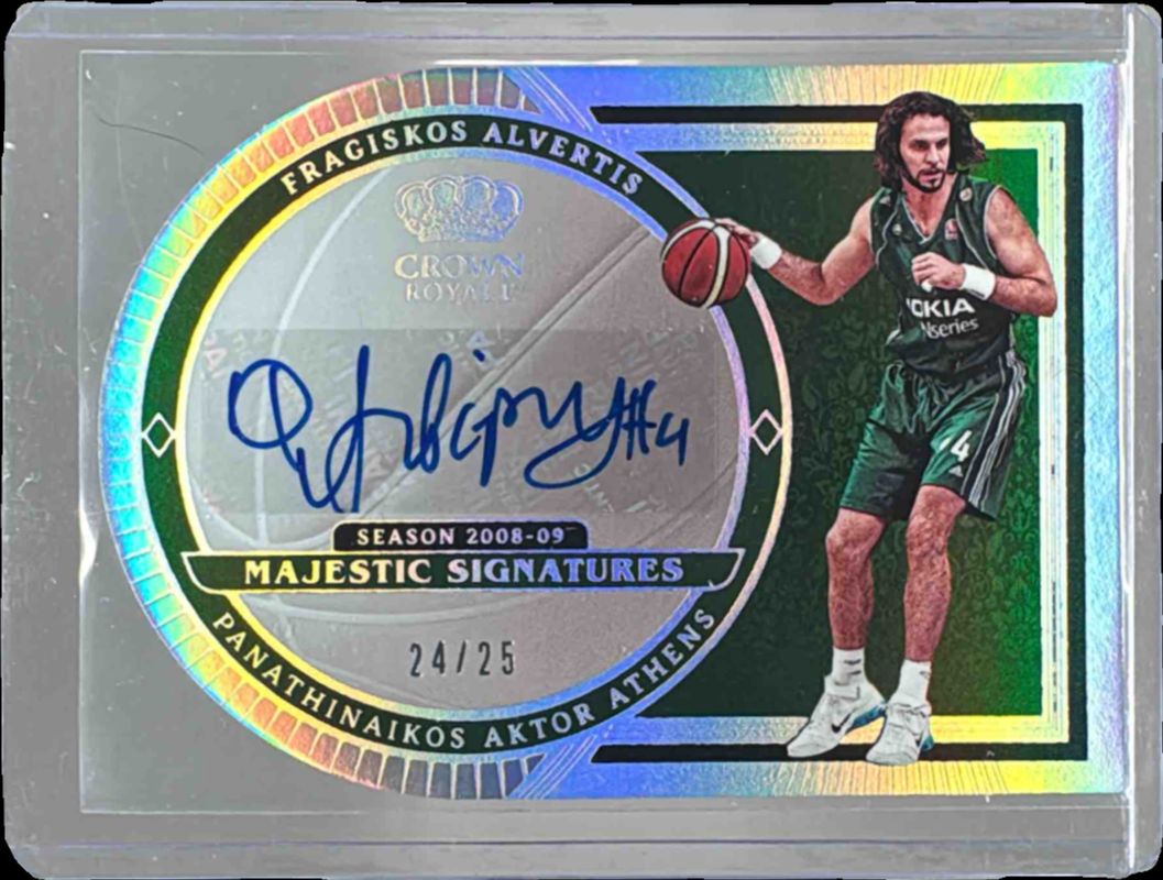 2023 Crown Royale EuroLeague #7 Majestic Signatures /25