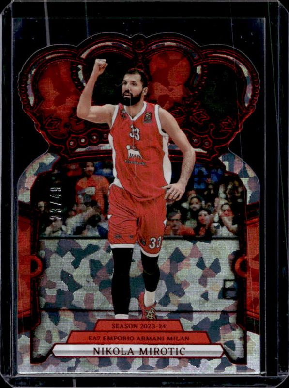 2023 Crown Royale EuroLeague #26 Red Crystal /49