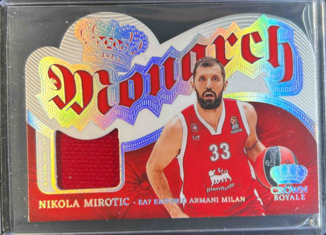 2023 Crown Royale EuroLeague #3 Monarch Memorabilia