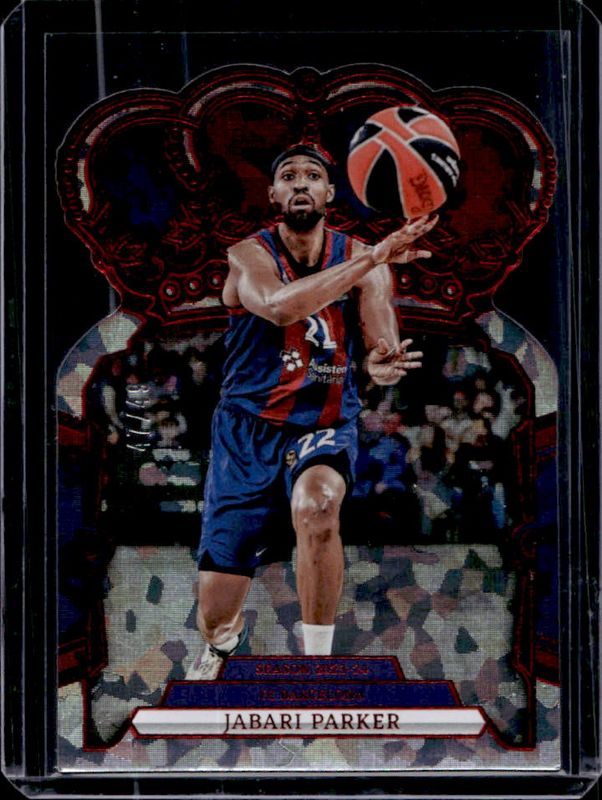 2023 Crown Royale EuroLeague #77 Red Crystal /49