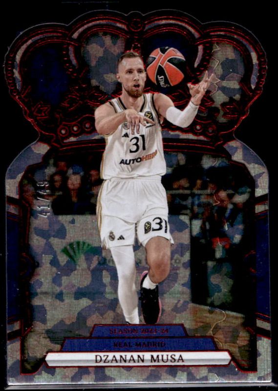 2023 Crown Royale EuroLeague #22 Red Crystal /49