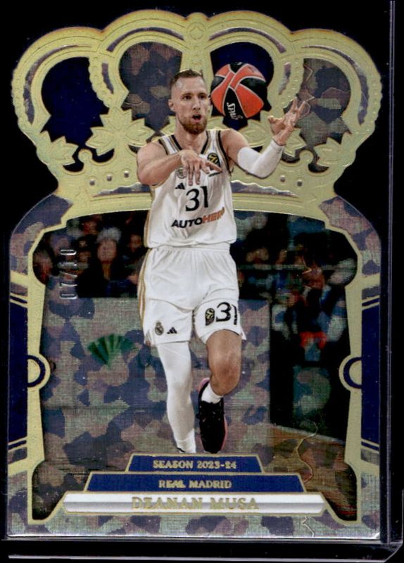2023 Crown Royale EuroLeague #22 Gold Crystal /10