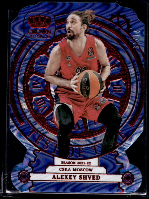 2023 Crown Royale EuroLeague #4 Test of Time - Red /49