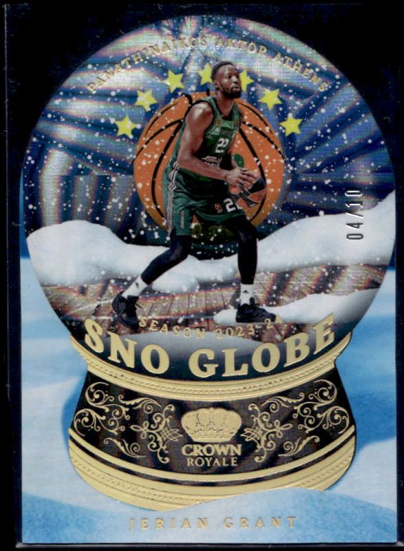 2023 Crown Royale EuroLeague #23 Sno Globe - Gold /10