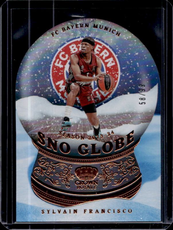 2023 Crown Royale EuroLeague #18 Sno Globe /99
