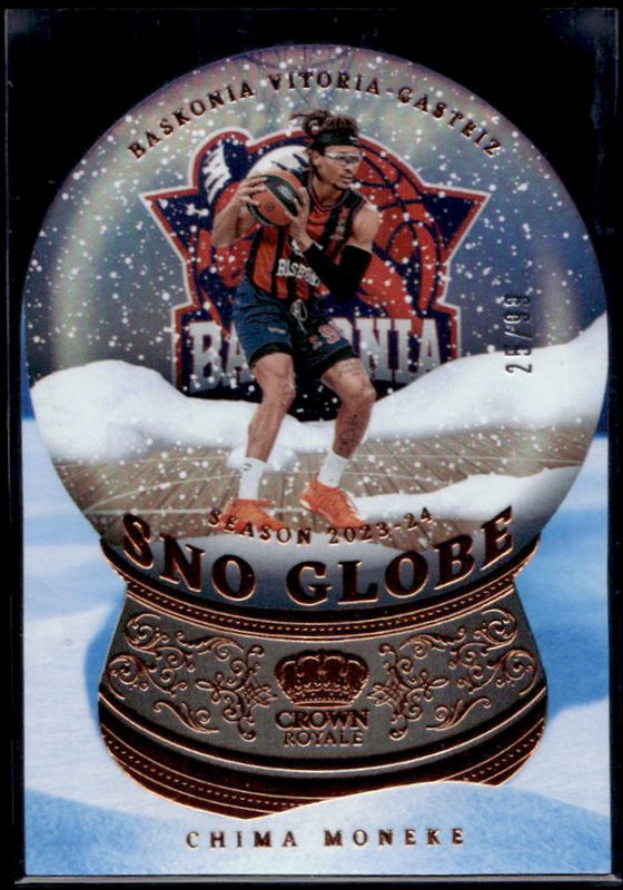 2023 Crown Royale EuroLeague #11 Sno Globe /99