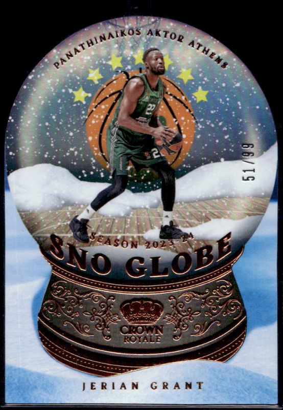 2023 Crown Royale EuroLeague #23 Sno Globe /99