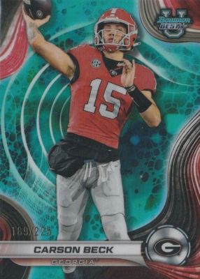 2024 Bowman Best University #4 Aqua Refractor /225